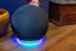 Amazon Echo 4th Gen Más Grande Mejor Sonido Azul Con Alexa - Imagen 5