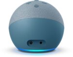 Amazon Echo 4th Gen Más Grande Mejor Sonido Azul Con Alexa - Imagen 3