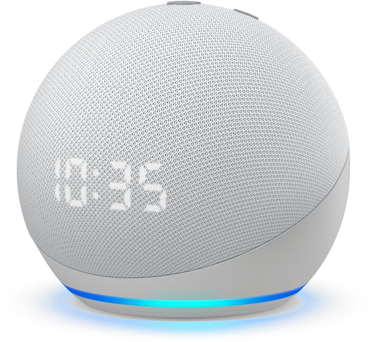 Amazon Echo Dot 4 Parlante Inteligent Con Reloj Alexa Blanco - Imagen 5
