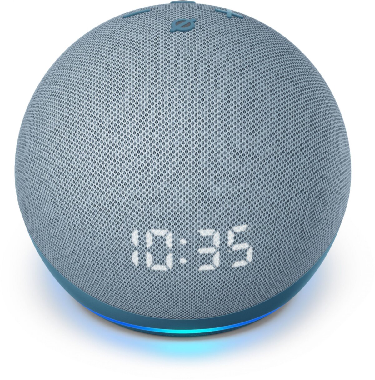Amazon Echo Dot 4 Parlante Inteligente Con Reloj Alexa Azul - Imagen 2