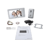 Kit Citofono Video Portero Kocom Compatible Cerradura Eléctrica - Imagen 3