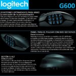 Mouse Gamer Logitech G600 Negro - Imagen 4