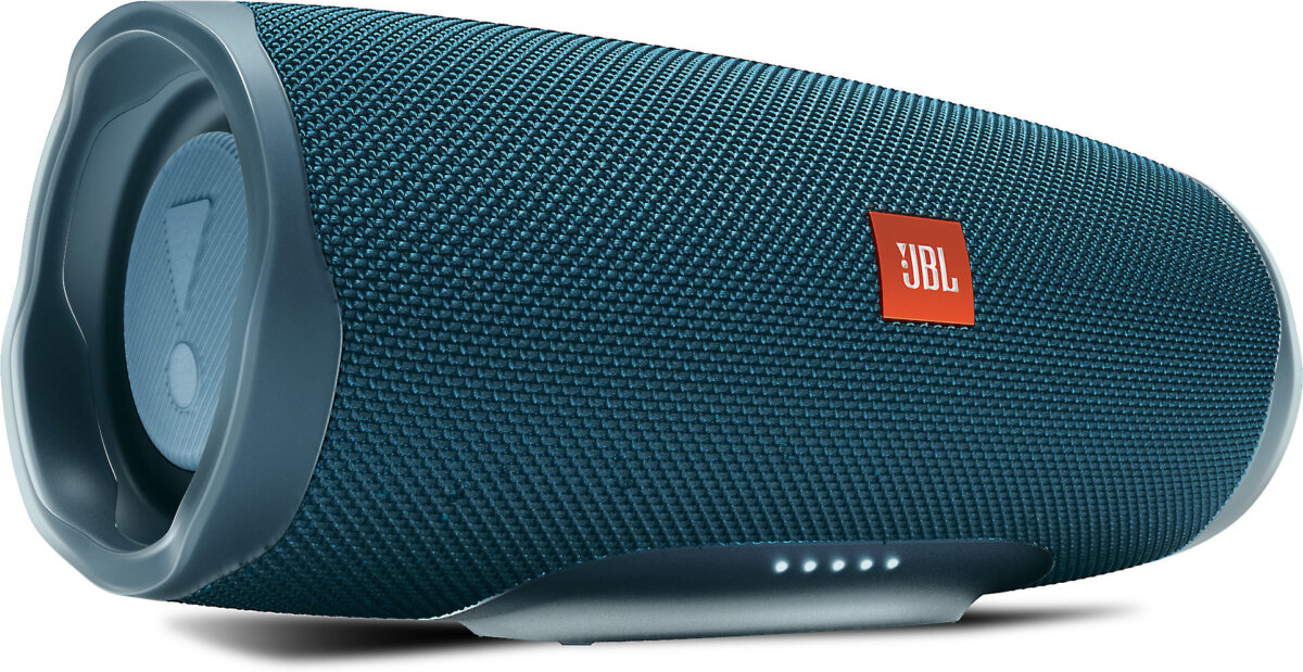 Parlante JBL Charge 4 Bluetooth Portátil Waterproof y Power Bank Color Azul - Imagen 4