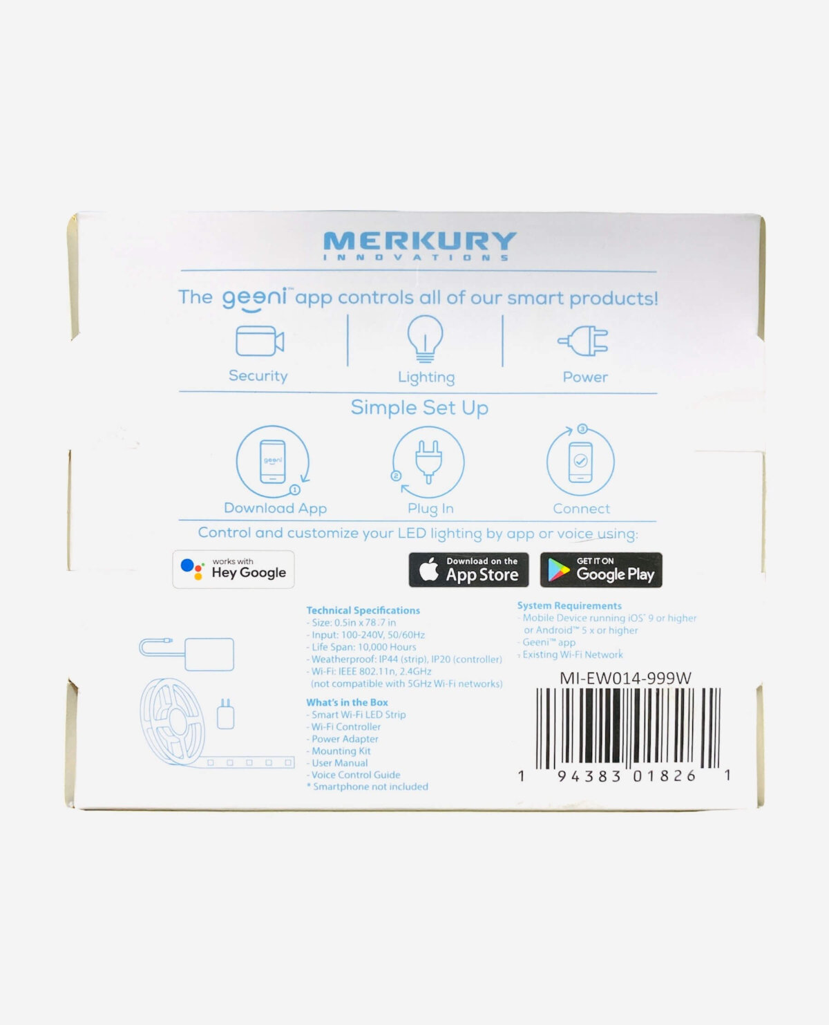 Tira Led Inteligente Compatible Con Google Home - Imagen 2