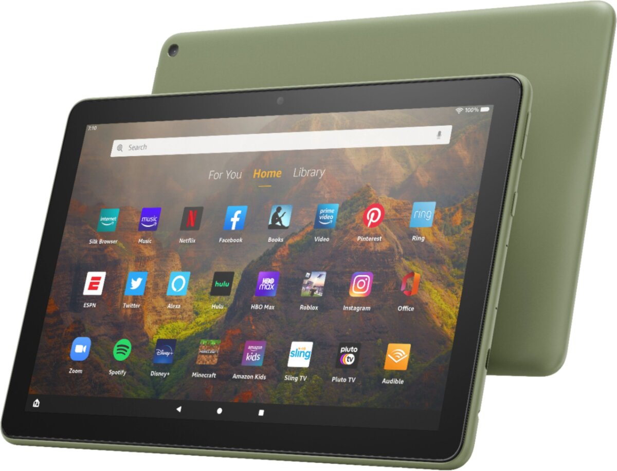 Tablet Amazon Fire Hd 10 Ultimo Modelo 2021 32gb Color Oliva - Imagen 2
