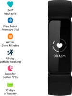 Reloj Smartband Fitbit Inspire 2 Activity Tracker Negro - Imagen 7