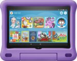 Tablet Para Niños Amazon Fire HD 8 Con Protector Anti Golpes Lila