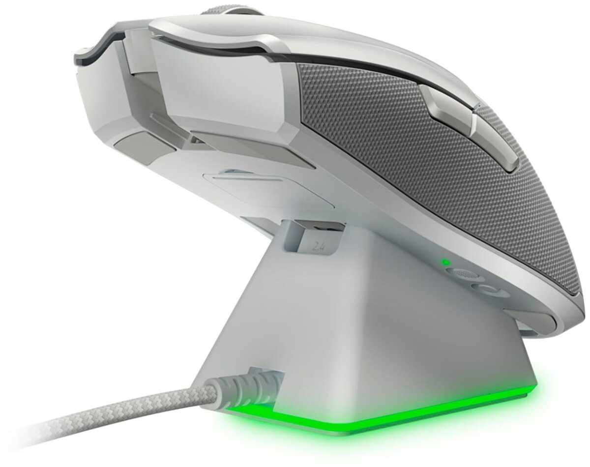 Mouse Gamer Razer Viper Ultimate Mercury + Estación De Carga - Imagen 4