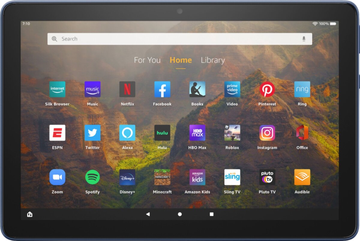 Tablet Amazon Fire HD 10 Ultimo Modelo 2021 32gb Color Jeans - Imagen 2