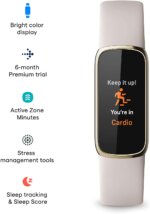 Reloj Smartband Fitbit Luxe Activity Tracking Color Gold Oro - Imagen 9