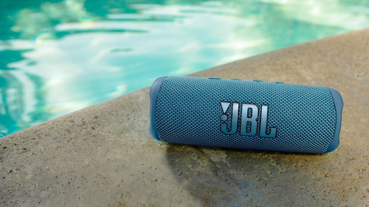 Parlante Jbl Bluetooth Flip 6 Azul Harman Increible Sonido - Imagen 3