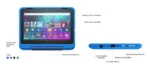 Tablet Para Niños Amazon Fire Hd 8 Kids Pro Con Protector Azul - Imagen 5