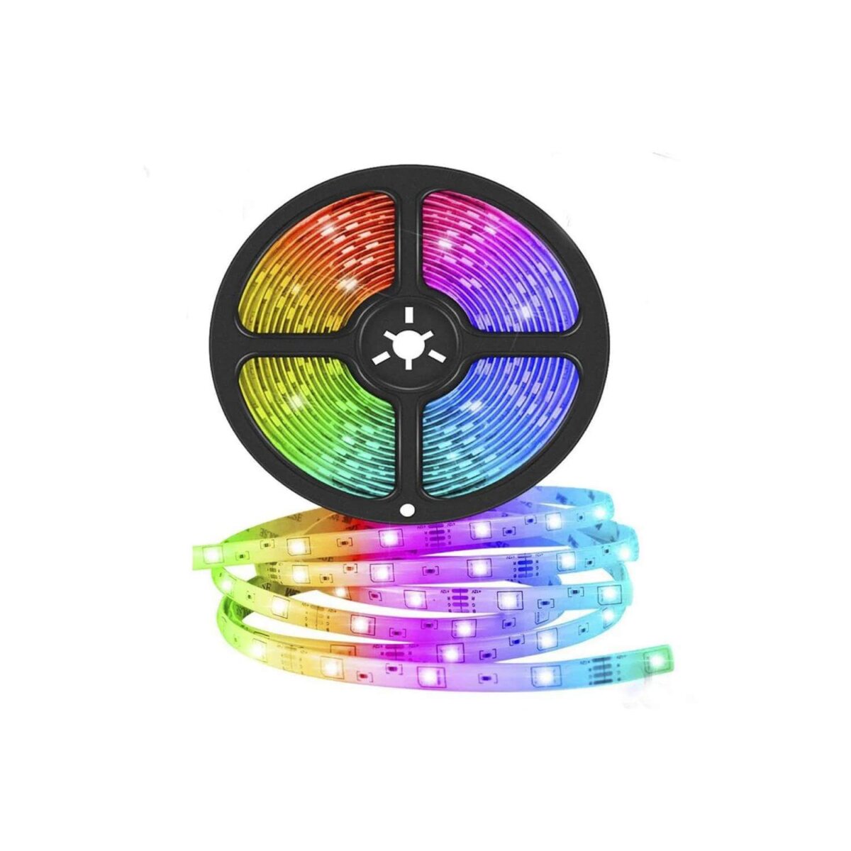 Cinta Tira Led Rgb 5mt Megabright Compatible Alexa Y Google - Imagen 2