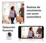 Cámara De Seguridad Wifi Con Movimiento 180° ( Incluye Tarjeta Micro Sd 32gb ) Para Registro 5 días Antigüedad - Imagen 2
