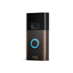 Timbre Inteligente Ring Video Doorbell 2nd Gen Inalámbrico Color Bronce Veneciano Compatible Alexa