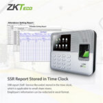 Reloj control biometrico de asistencia por huella dactilar incluye pendrive - Imagen 3
