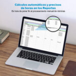 Reloj control biometrico de asistencia por huella dactilar incluye pendrive - Imagen 2