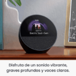 Amazon Echo Spot Última Generación 2024 Alexa Color Negro - Imagen 3