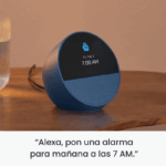 Amazon Echo Spot Última Generación 2024 Alexa Color Azul - Imagen 3