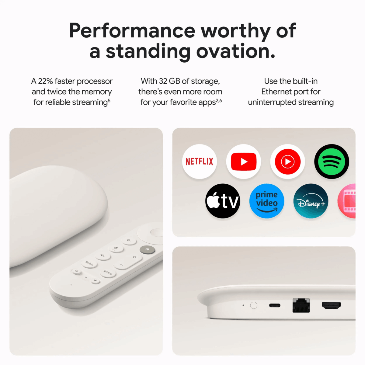 Google Tv Streamer 4k 32gb Ultima Generación Control De Voz - Imagen 2