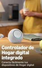 Amazon Echo Dot Max Nuevo Parlante Inteligente Con Alexa y Sonido Premium Blanco - Imagen 4