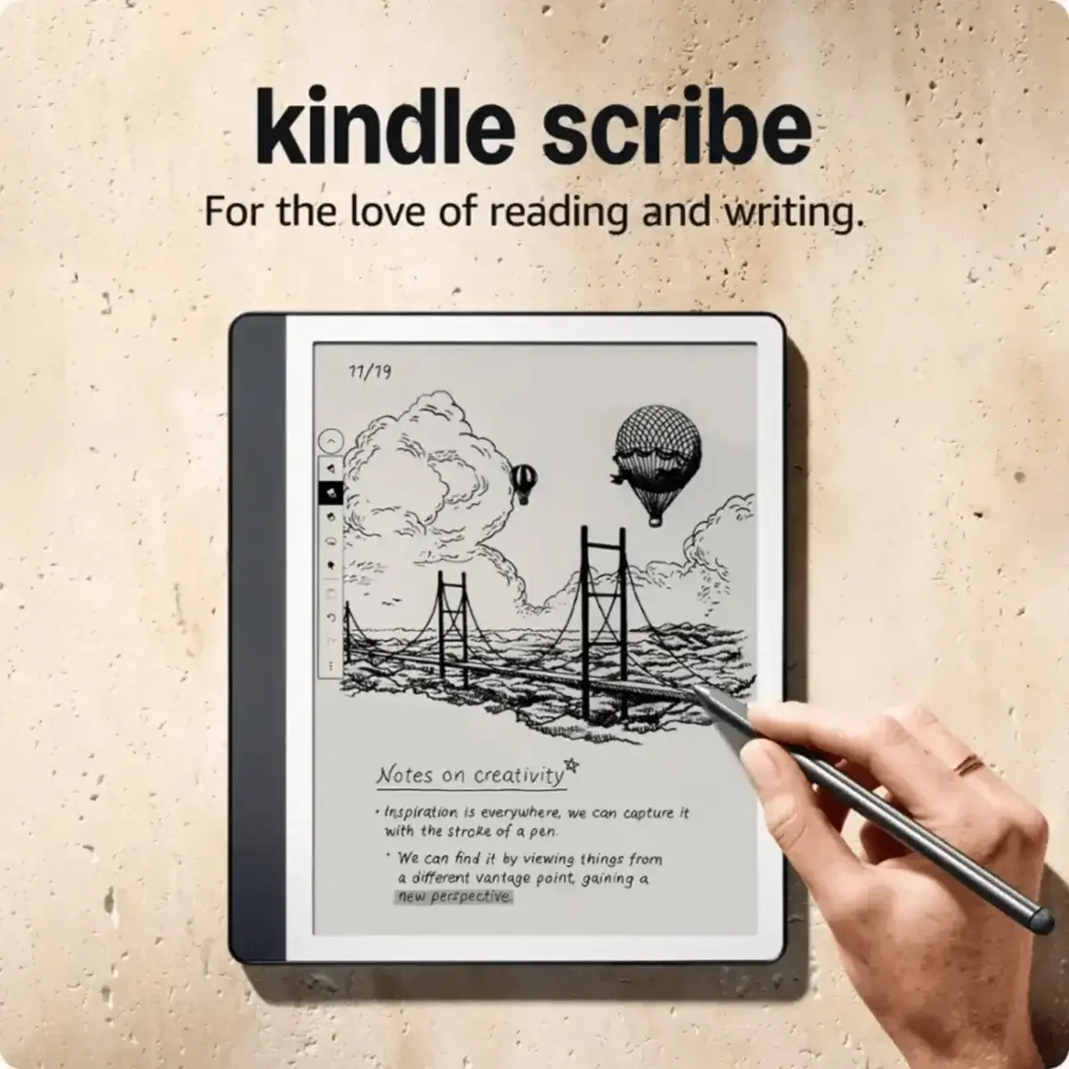 Nuevo Amazon Kindle Scribe 10.2 Pulgadas 32Gb Lápiz Premium Pen Color Tungsteno Gris - Imagen 4