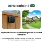 Cámara Seguridad + Blink Outdoor 4 XR Exterior HD Con Modulo Sync Xr - Imagen 2