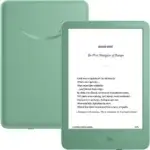 Lector Amazon Kindle 6" 16GB E-Reader Pantalla E-Ink 300 ppi Luz Ajustable WiFi Matcha