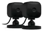 Pack de 2 Camaras De Seguridad Blink Mini Compatibles Con Alexa Negro