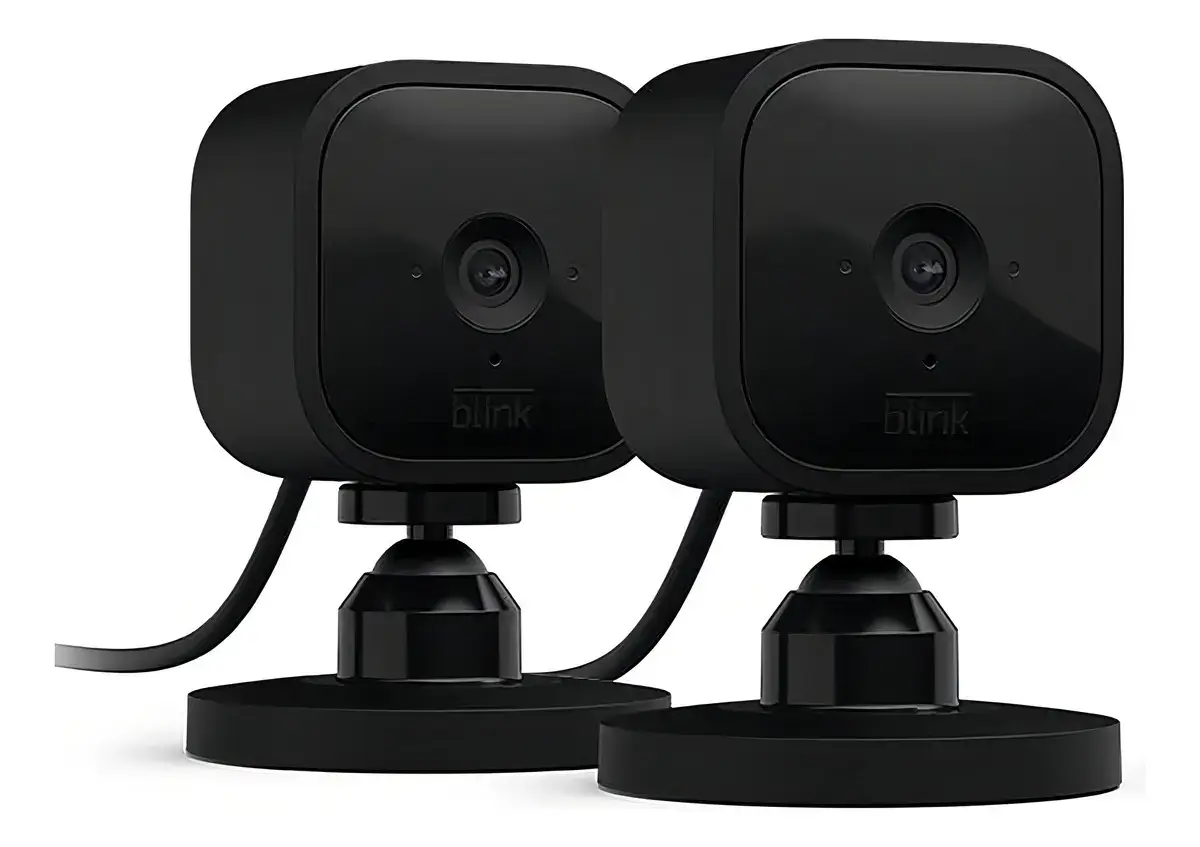 D_NQ_NP_2X_914330-MLA82142869400_022025-F Pack de 2 Camaras De Seguridad Blink Mini Compatibles Con Alexa Negro - Imagen 1