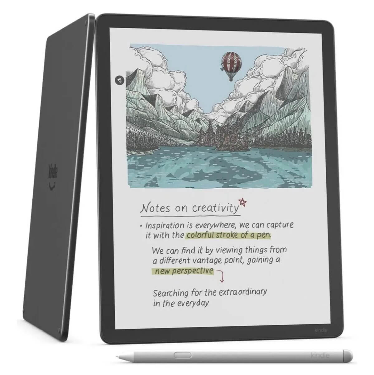 Amazon Kindle Scribe Colorsoft 64GB Grafito E-reader con Pantalla a Color + Premium Pen - Imagen 2